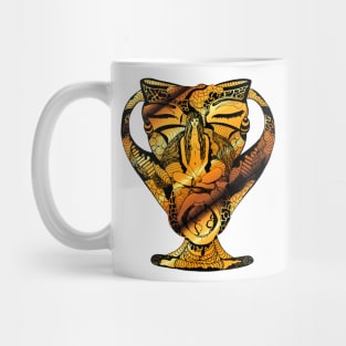 Goddess Vase Gold Mug